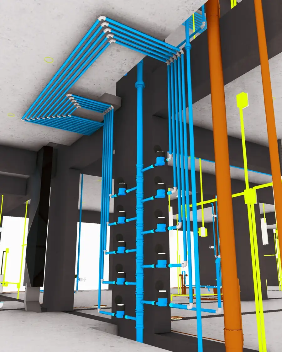Compatibilização de instalações em modelo BIM