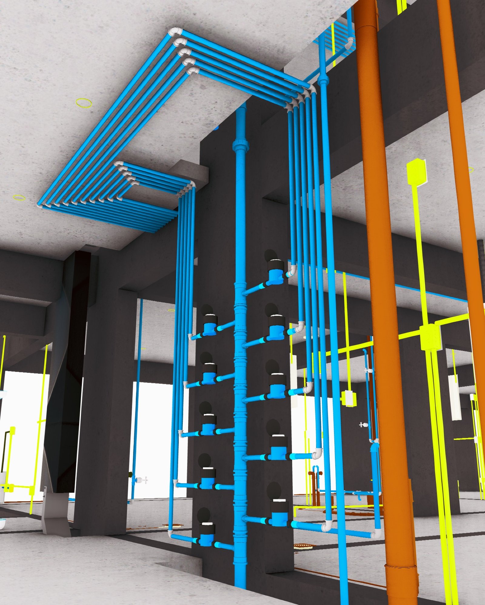 Compatibilização de instalações em modelo BIM
